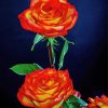 Red And Yellow Roses Diamond Painting