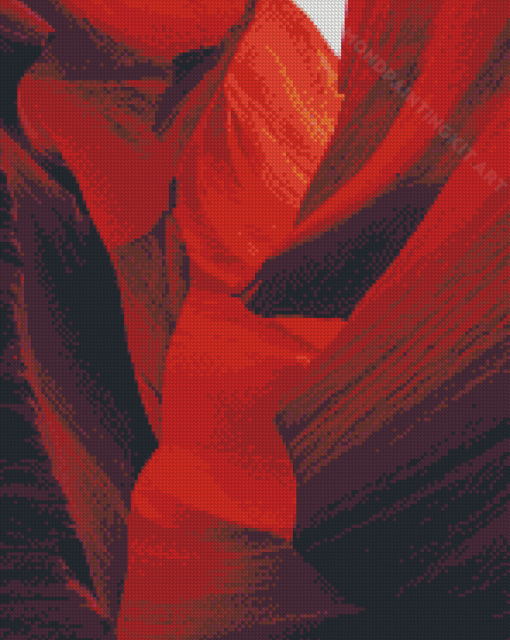 Red Desert Diamond Painting