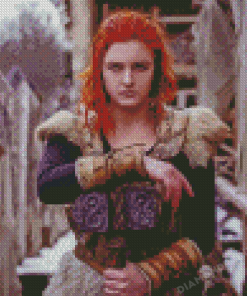 Redhead Viking Woman Diamond Painting