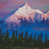 Snowy Denali Side Lake Diamond Painting