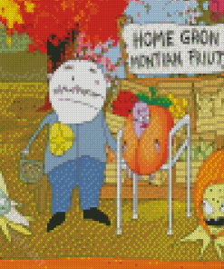 Squidbillies Cartoon Diamond Painting