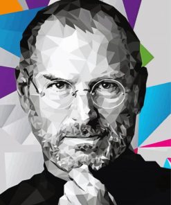 Steve Jobs Art Diamond Painting