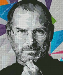 Steve Jobs Art Diamond Painting