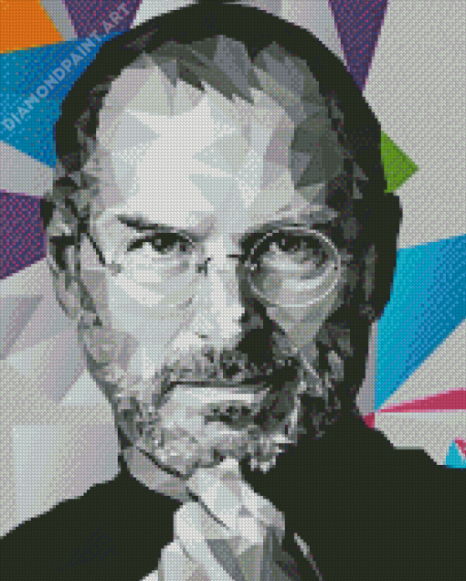 Steve Jobs Art Diamond Painting