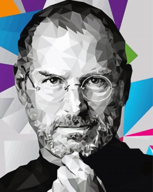 Steve Jobs Art Diamond Painting