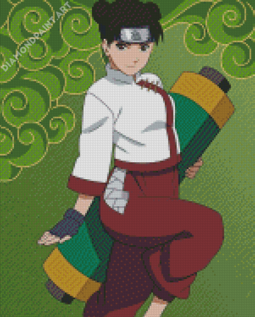 Tenten Character Diamond Painting