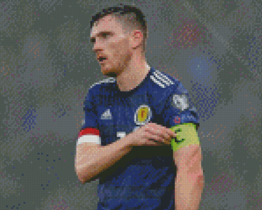 Football Player Andrew Robertson Diamond Painting