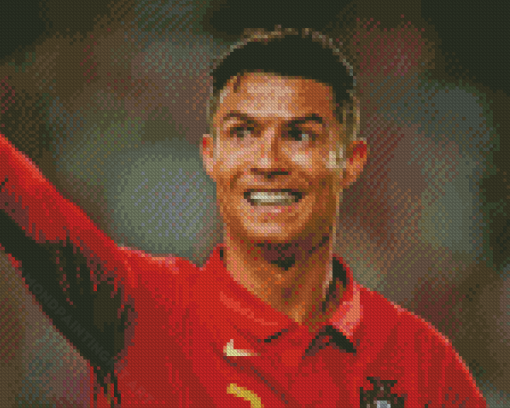 Football Player Cristiano Ronaldo Diamond Painting