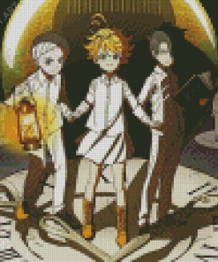 The Promised Neverland Anime Diamond Painting