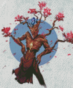 Tree Man Art Diamond Painting