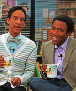 Troy And Abed Diamond Painting