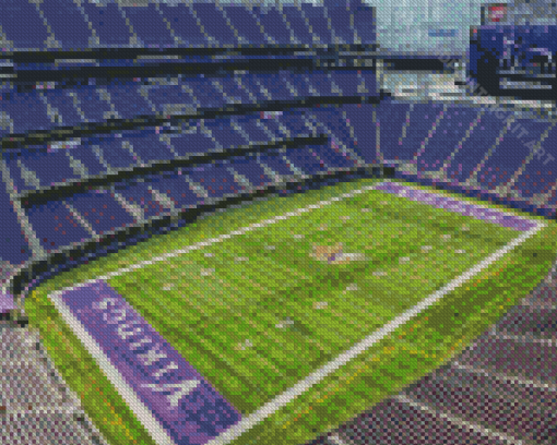 Us Bank Stadium Diamond Painting