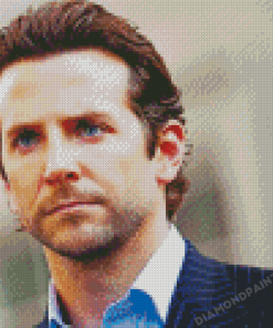 Actor Bradley Cooper Diamond Painting