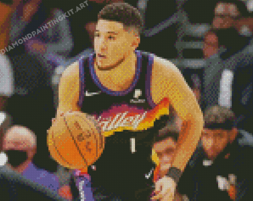 American Basketball Player Devin Booker Diamond Painting