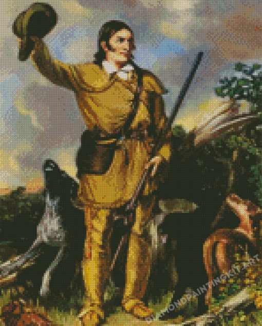 Davy Crockett Diamond Painting