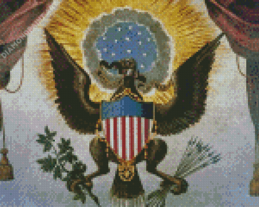 Great Seal Of Usa Diamond Painting