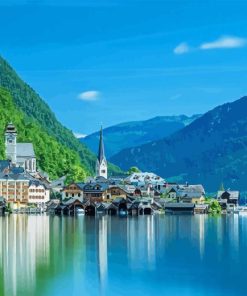 Hallstatt Lake Austria Diamond Painting