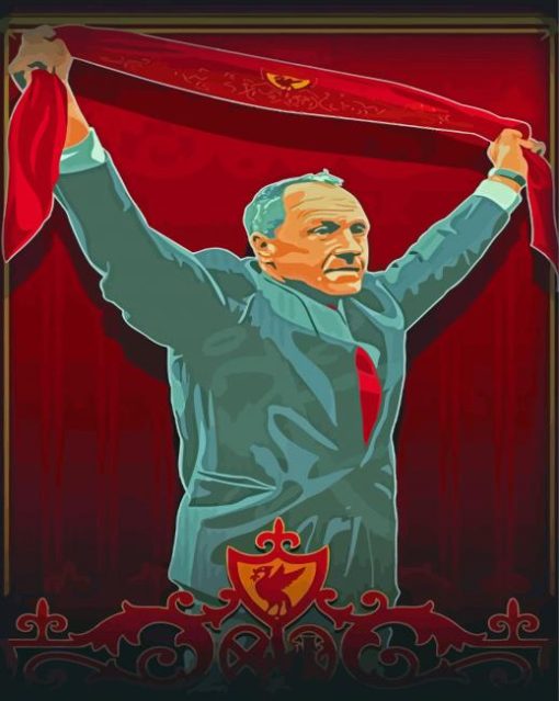 Illustration Bill Shankly Diamond Painting