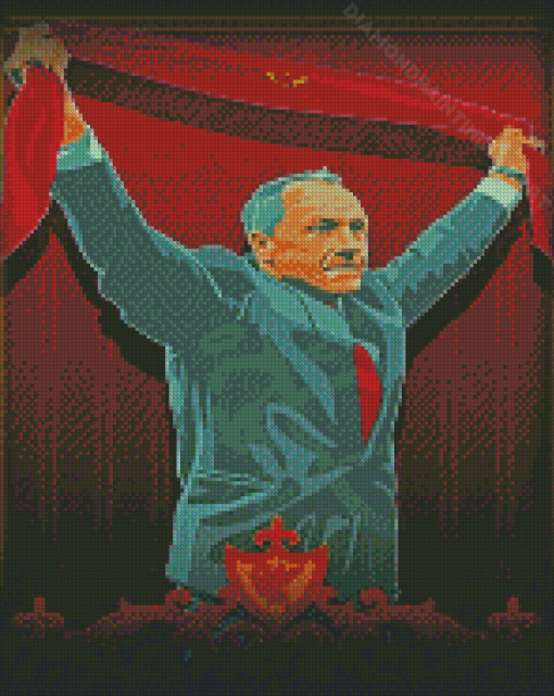 Illustration Bill Shankly Diamond Painting