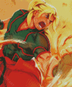 Ken Masters Street Fighter Anime Diamond Painting