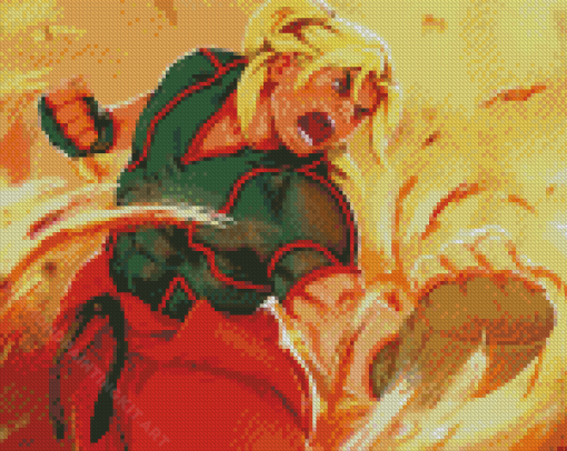 Ken Masters Street Fighter Anime Diamond Painting