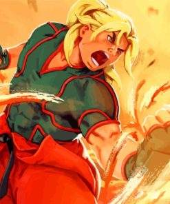 Ken Masters Street Fighter Anime Diamond Painting