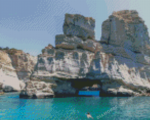 Kleftiko Milos Diamond Painting