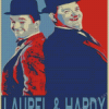 Laurel And Hardy Poster Diamond Painting