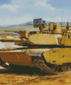 M1a1 Abrams Tank Diamond Painting