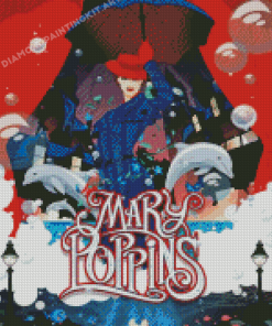 Mary Poppins Art Diamond Painting