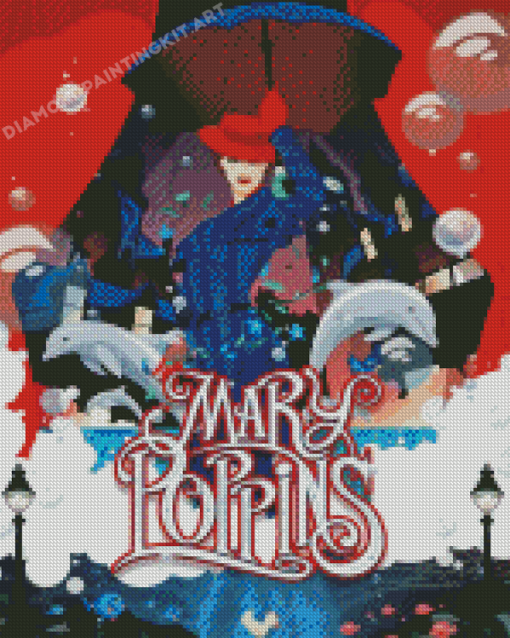 Mary Poppins Art Diamond Painting