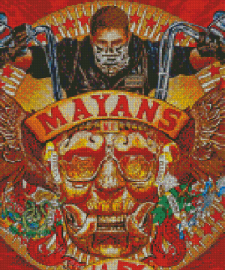 Mayans Mc Poster Arts Diamond Painting