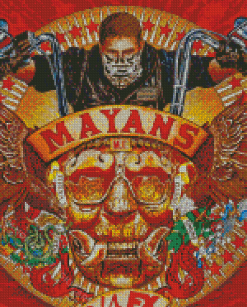 Mayans Mc Poster Arts Diamond Painting