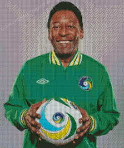 Pele Edson Arantes Do Nascimento Diamond Painting