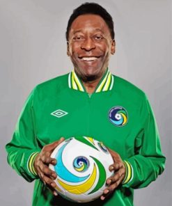 Pele Edson Arantes Do Nascimento Diamond Painting