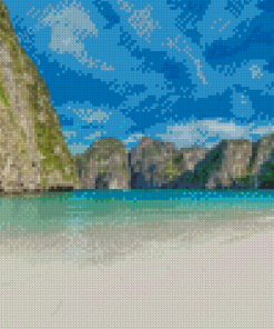 Phi Phi Maya Bay Diamond Painting