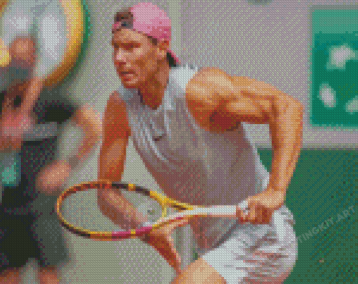 Rafael Nadal Diamond Painting