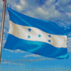 The Honduras Flag Diamond Painting