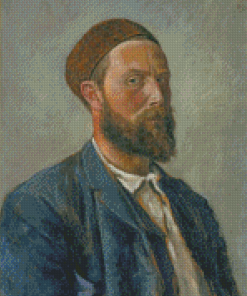 Theodor Kittelsen Self Portrait Diamond Painting