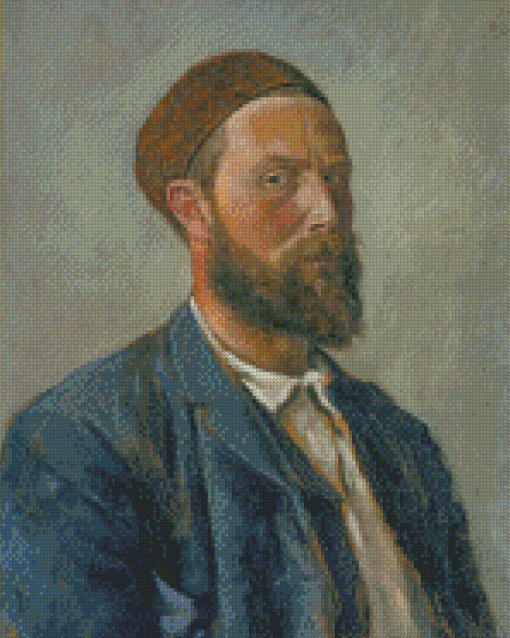 Theodor Kittelsen Self Portrait Diamond Painting