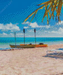 Turks And Caicos Beach Island Diamond Painting