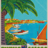 Turks And Caicos Poster Diamond Painting