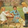 Vintage Children Diamond Painting