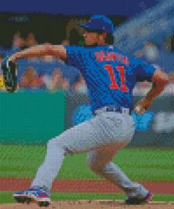 Yu Darvish Diamond Painting