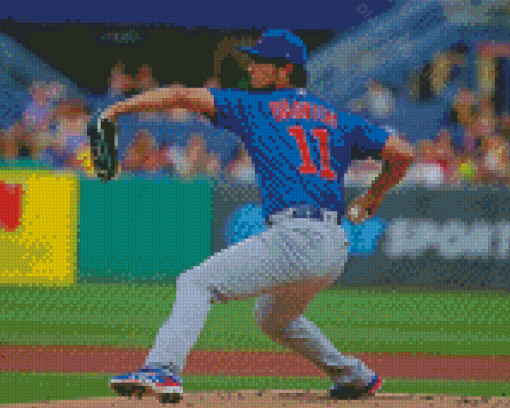 Yu Darvish Diamond Painting