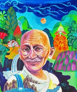 Aesthetic Gandhi Art Diamond Painting