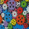 Colorful Mechanical Gears Diamond Painting