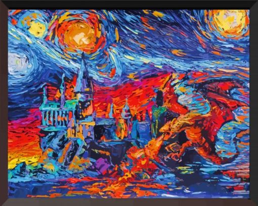 Van Gogh Harry Potter Diamond Painting