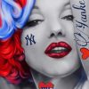 Tattooed Marilyn Monroe Diamond Painting