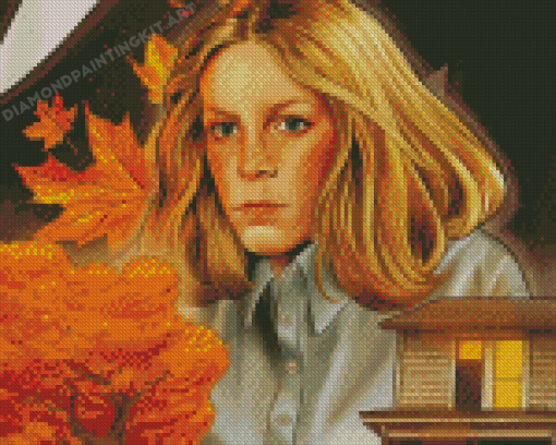 Laurie Strode Halloween Movie Diamond Painting